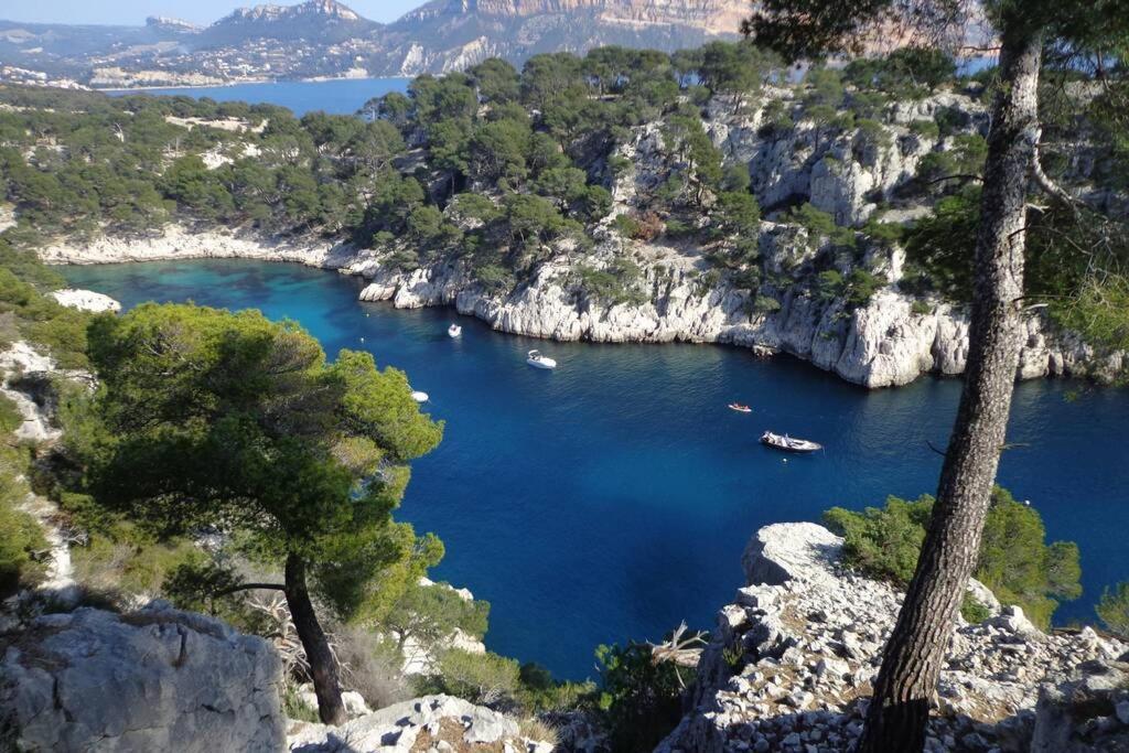 Vue Cap Canaille Et Proche Centre Cassis